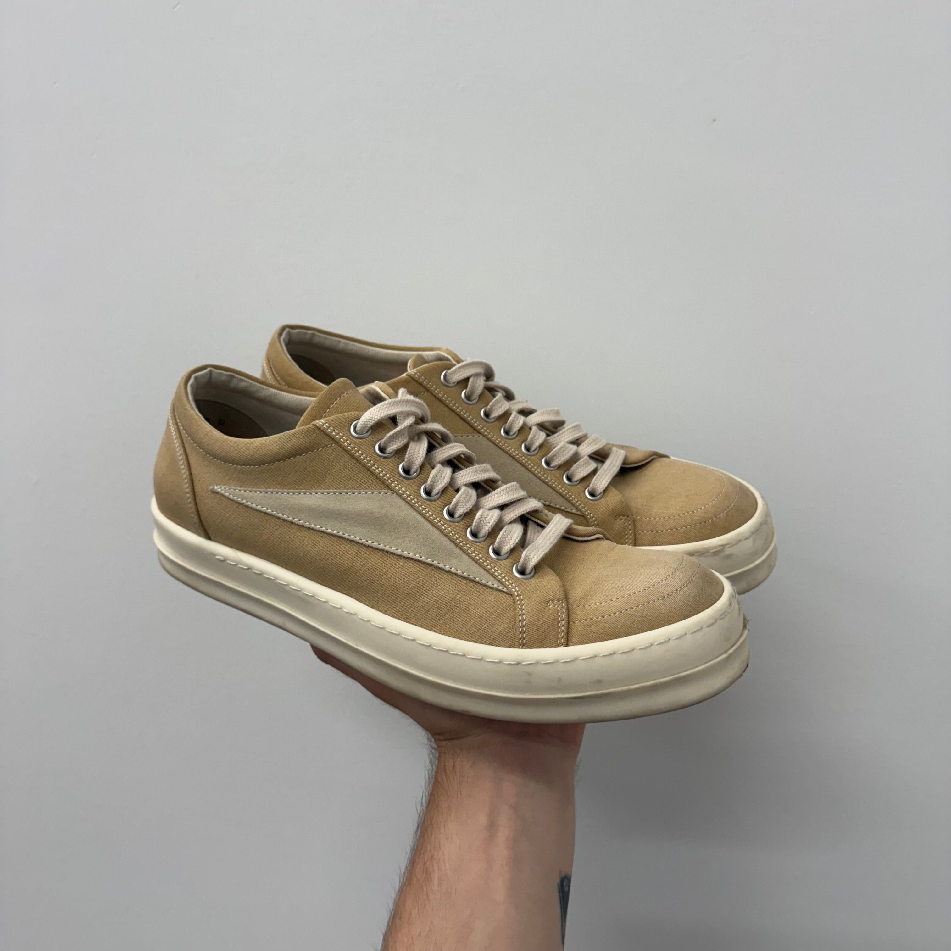 Rick Owens Rick Owens SS24 Vans Vintage Sneakers Dusty Pink Size 