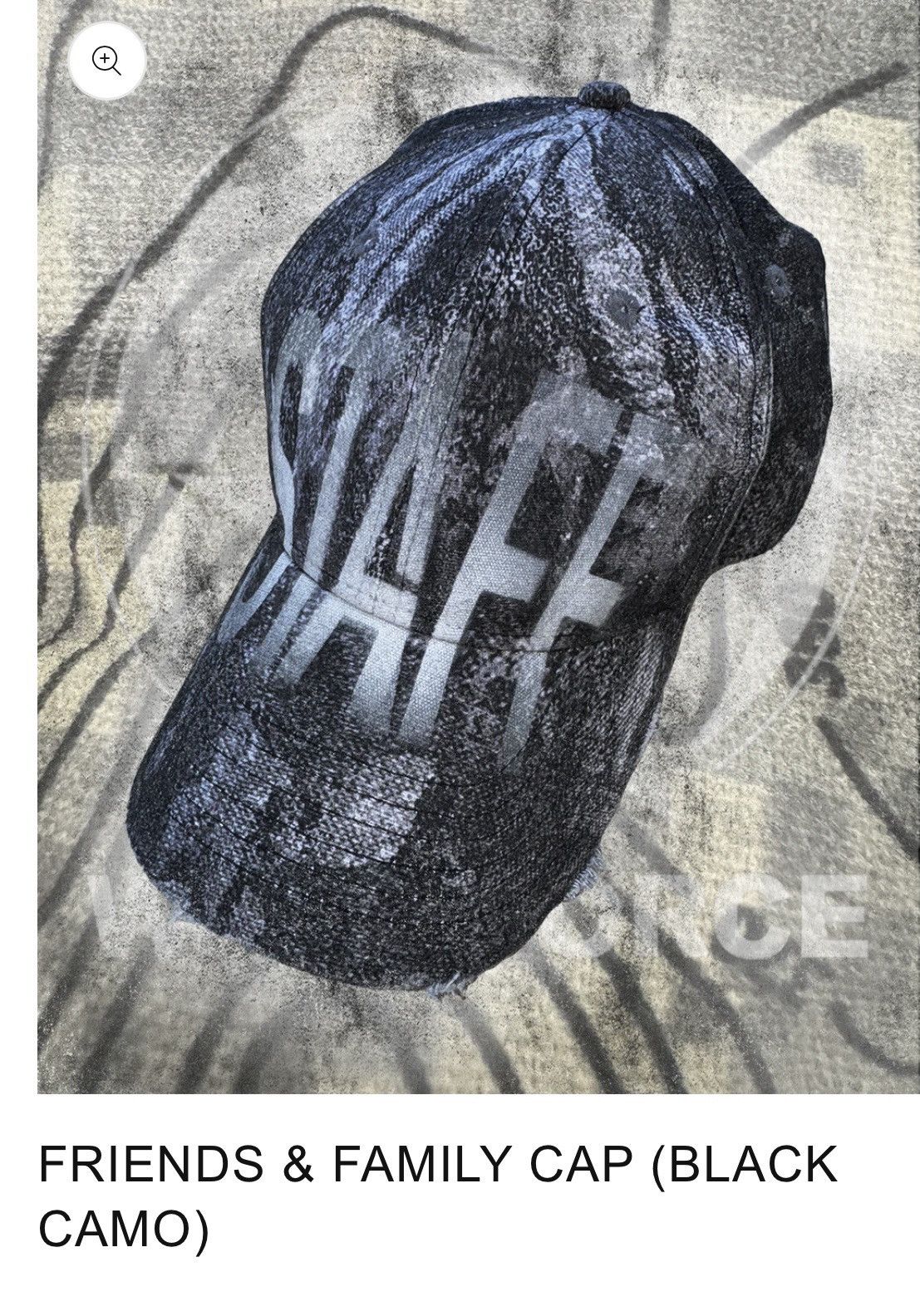 STAFF WORKFORCE Friends & Family Cap (Black Camo) Size ONE SIZE - 1 Thumbnail
