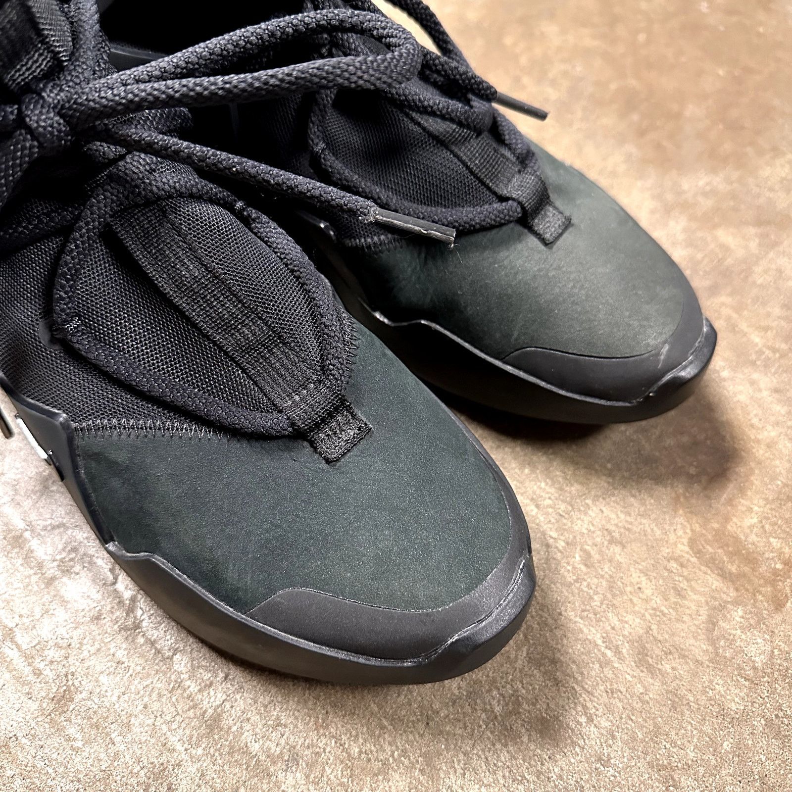 Fear of God × Nike Nike x Fear of God 1s Triple Black Size US 8.5 / EU 41-42 - 5 Thumbnail