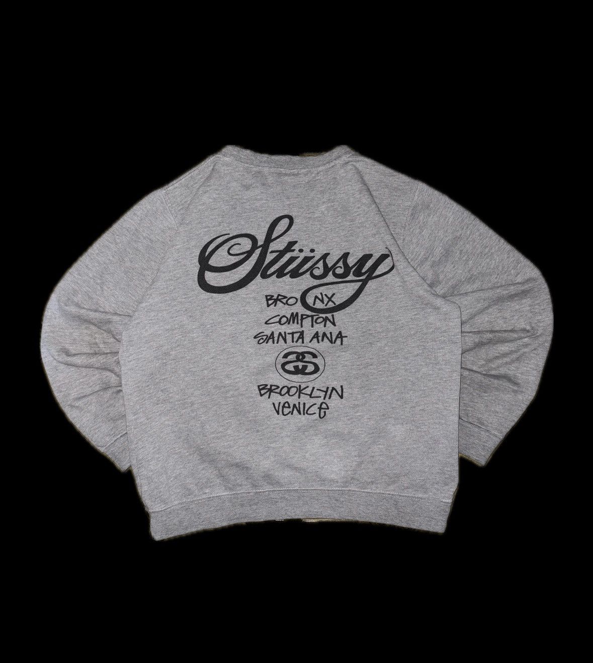 Stussy Official 2004 Stüssy World-Tour Crewneck Hoodie ArchivePiece Size US M / EU 48-50 / 2 - 2 Thumbnail