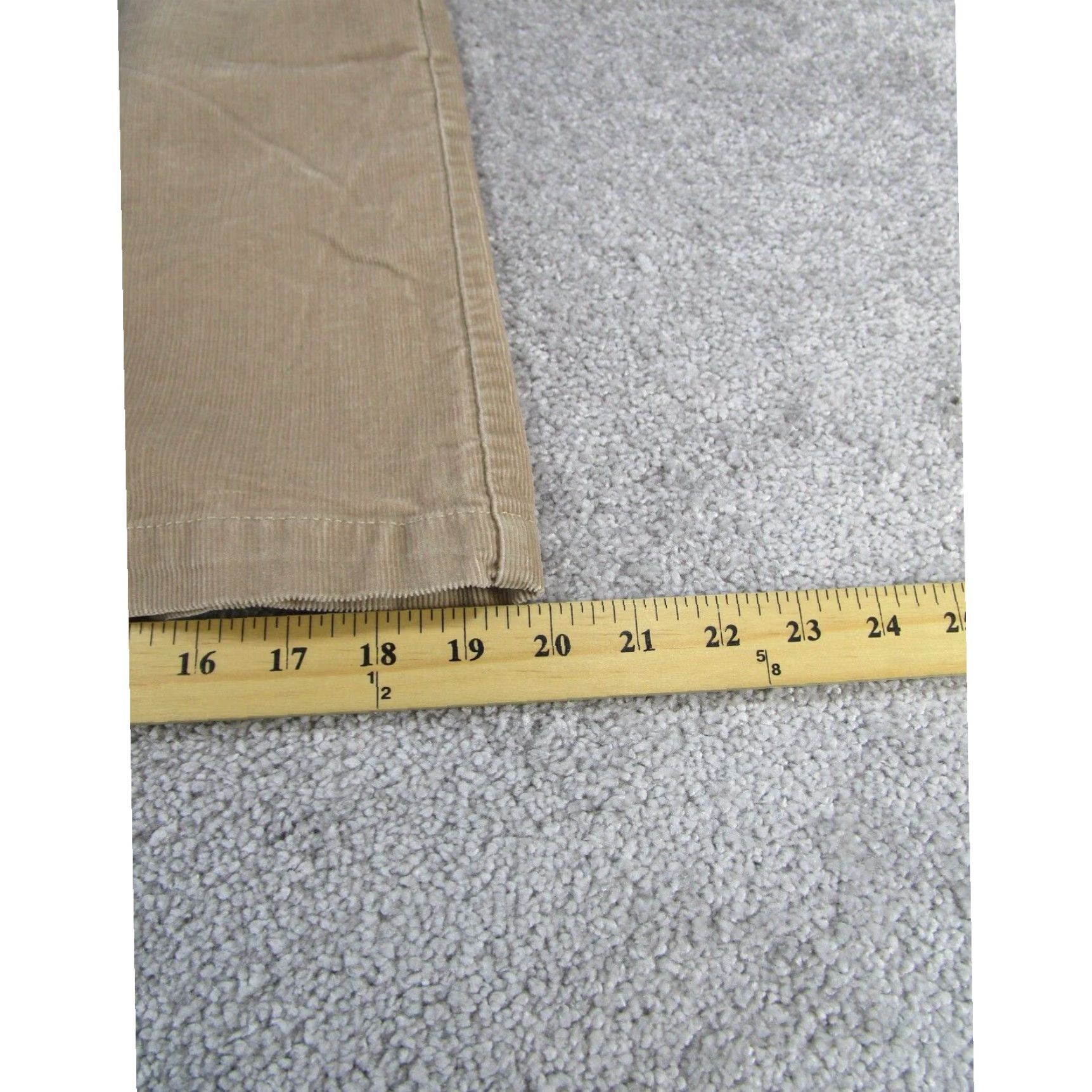 Vintage L.L.Bean Corduroy Skirt Women's Petite 6P Knee Length Brown Size 28" / US 6 / IT 42 - 5 Thumbnail