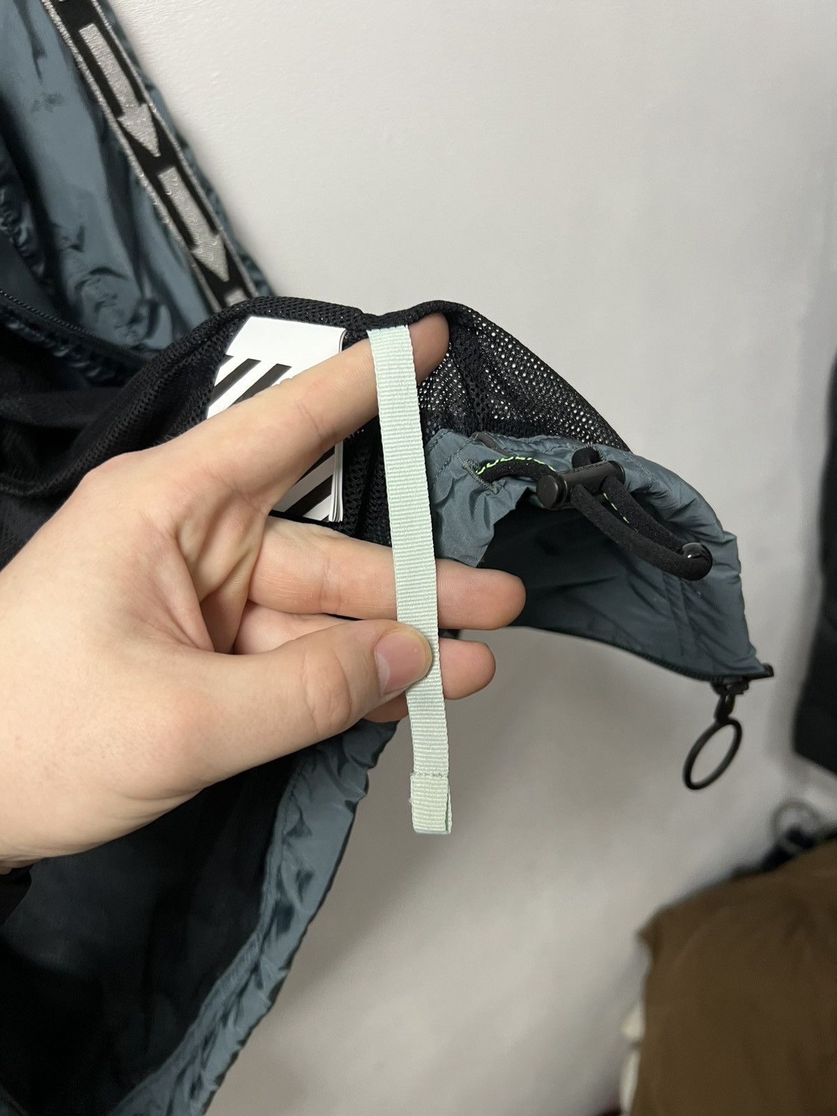 Off-White Off White Light Nylon Track jacket Size US S / EU 44-46 / 1 - 8 Thumbnail