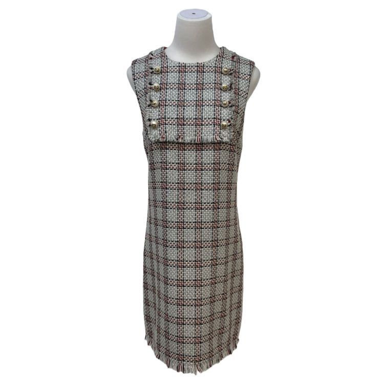 Gucci Gucci Tweed Mini Dress Size IT 42 Size M / US 6-8 / IT 42-44 - 1 Thumbnail