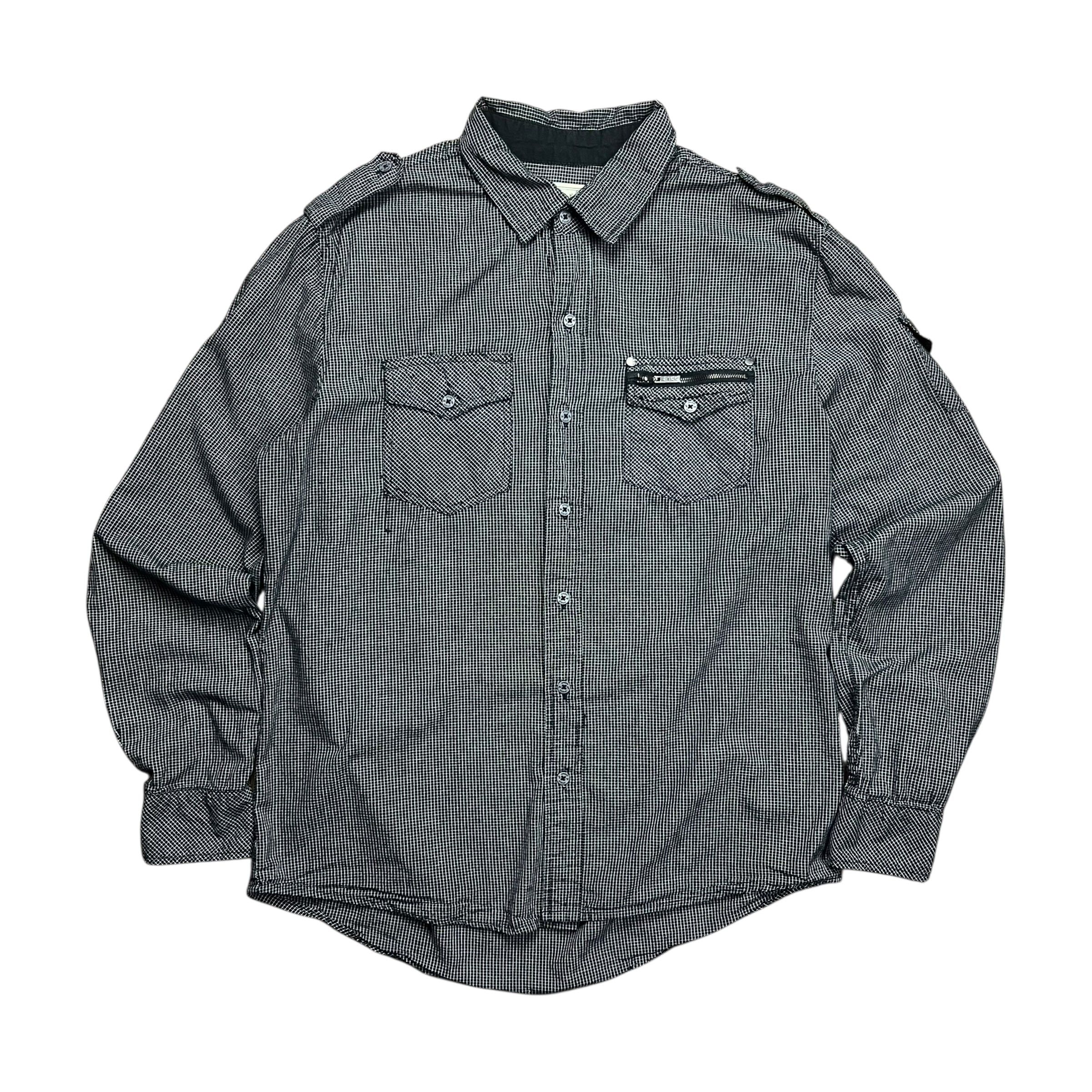 JNCO JNCO Checkered Button-up Shirt - L Size US L / EU 52-54 / 3 - 1 Thumbnail