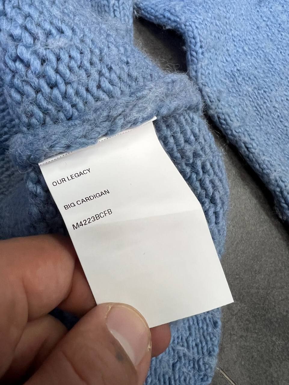 Our Legacy Our Legacy Big Cardigan Size US L / EU 52-54 / 3 - 7 Thumbnail