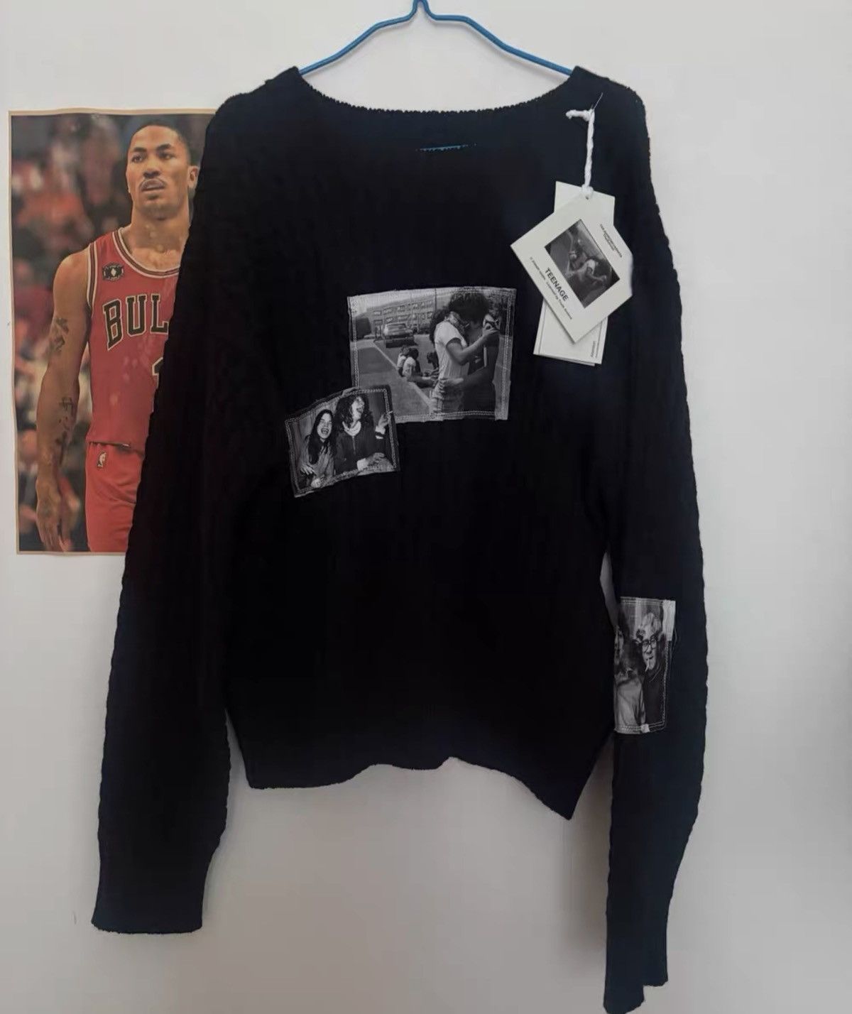 Takahiromiyashita The Soloist. The Soloist Fall/Winter 2024 Appliqué Wool Sweater Size US S / EU 44-46 / 1 - 1 Thumbnail