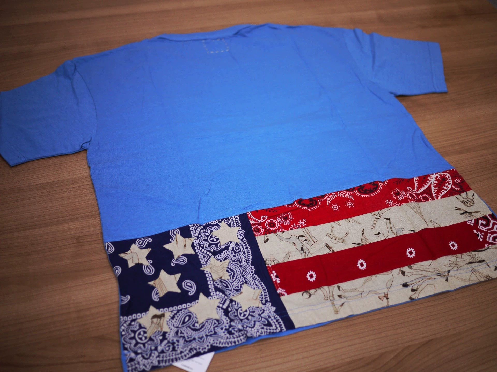 Visvim VISVIM JUMBO TEE STARS blue Size 1,2,4 Size US S / EU 44-46 / 1 - 2 Thumbnail