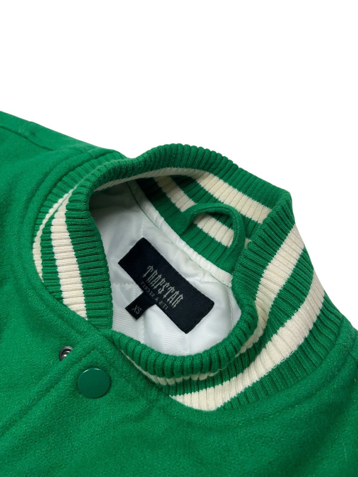 Trapstar London Trapstar Hyperdrive Chenille Varsity Jacket Puffed Logo Rare Size US XS / EU 42 / 0 - 6 Thumbnail