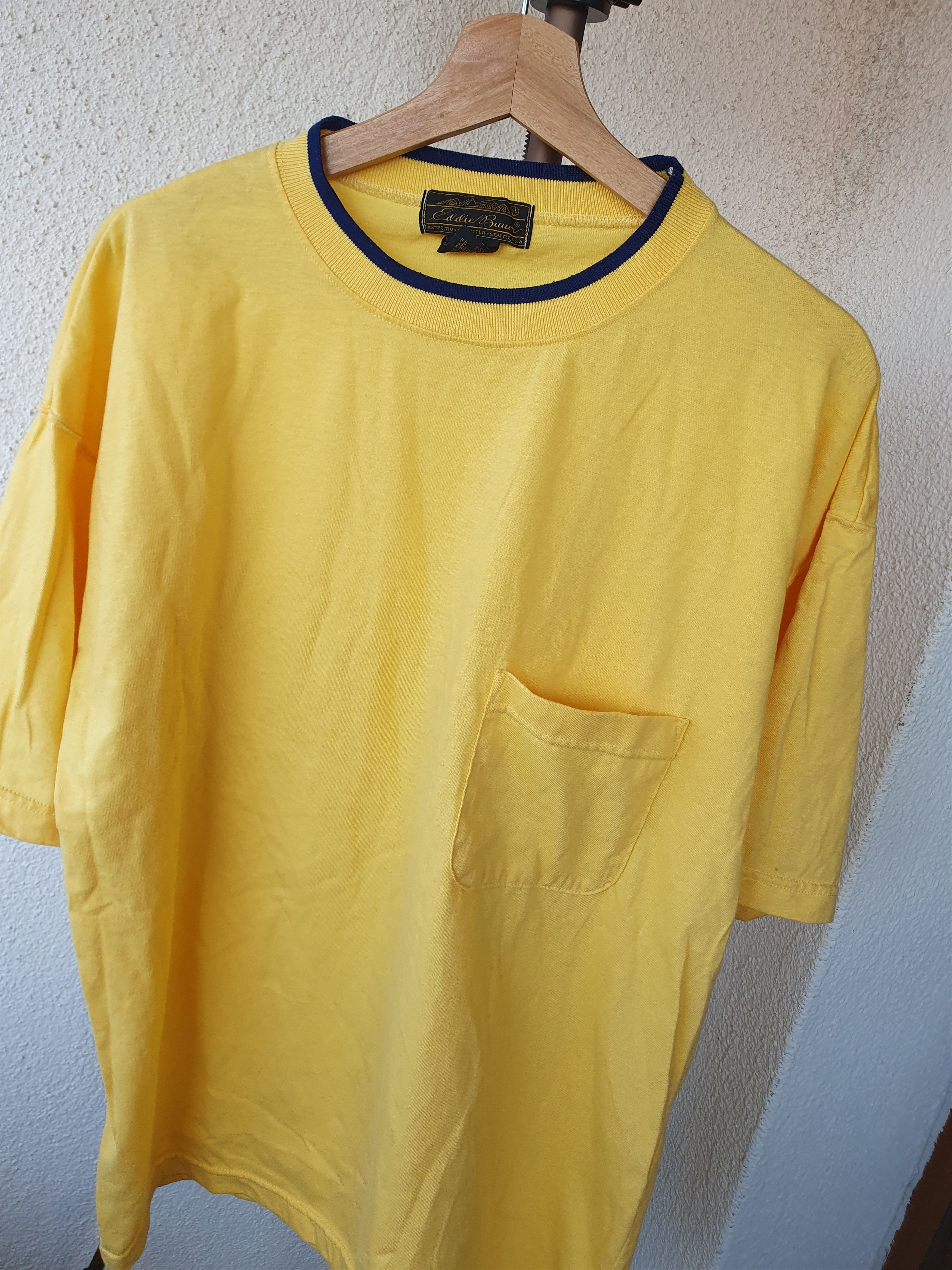 Eddie Bauer × Vintage Eddie Bauer Vintage pocket t-shirt Made in USA sz L Size US L / EU 52-54 / 3 - 5 Thumbnail