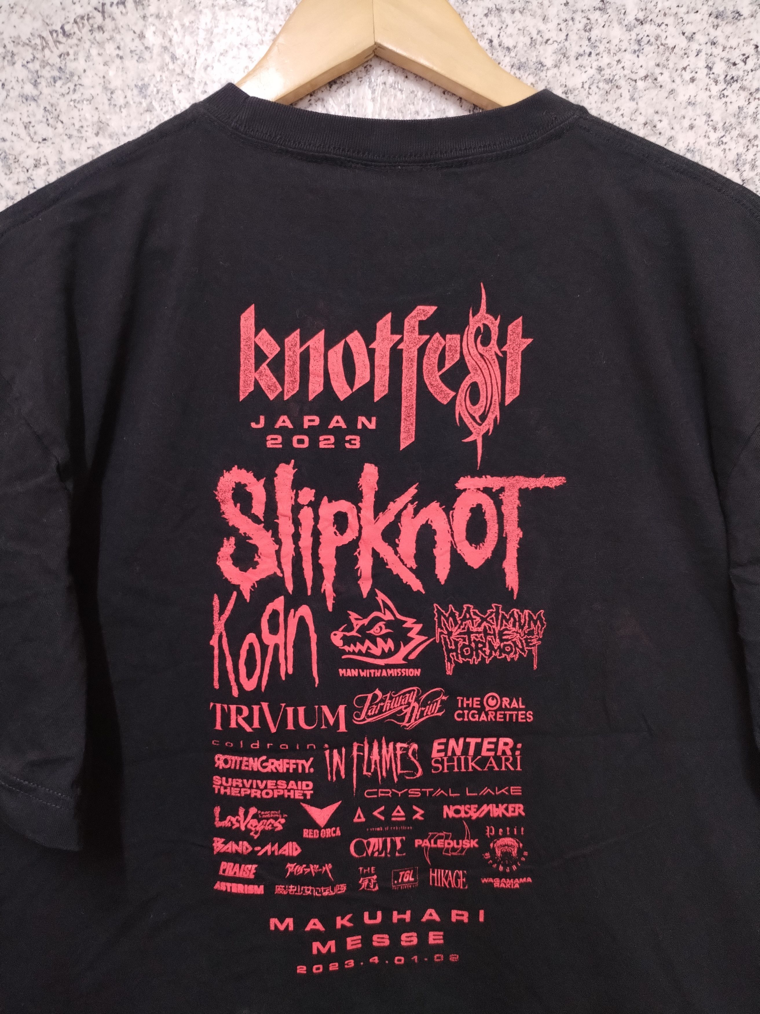 Vintage BAND TEES KNOTFEST JAPAN VERY RARE Size US L / EU 52-54 / 3 - 3 Thumbnail