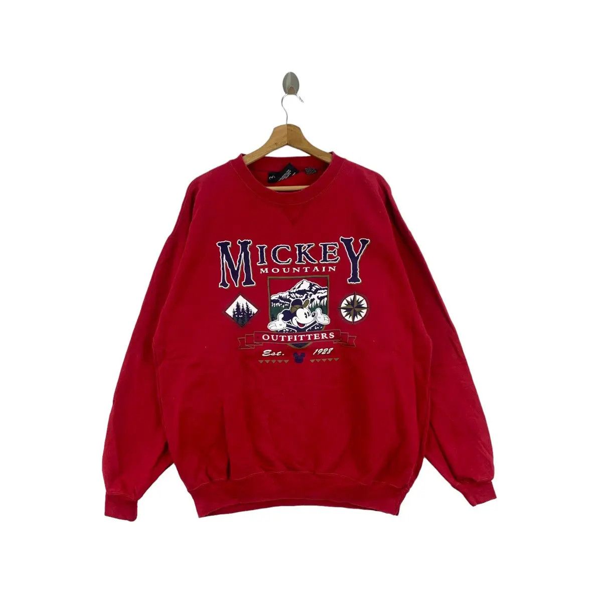 Disney Vintage DISNEY MICKEY MOUSE Mountain Theme Park Sweatshirt Size XXL / US 16-18 / IT 52-54 - 1 Thumbnail