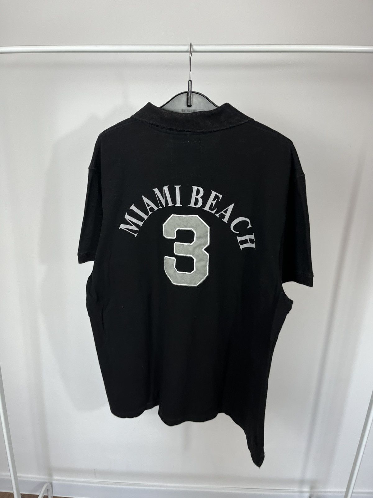 Other Vintage Miami Beach Polo Shirt Black Surf Style Mens XL Size US XL / EU 56 / 4 - 11 Thumbnail