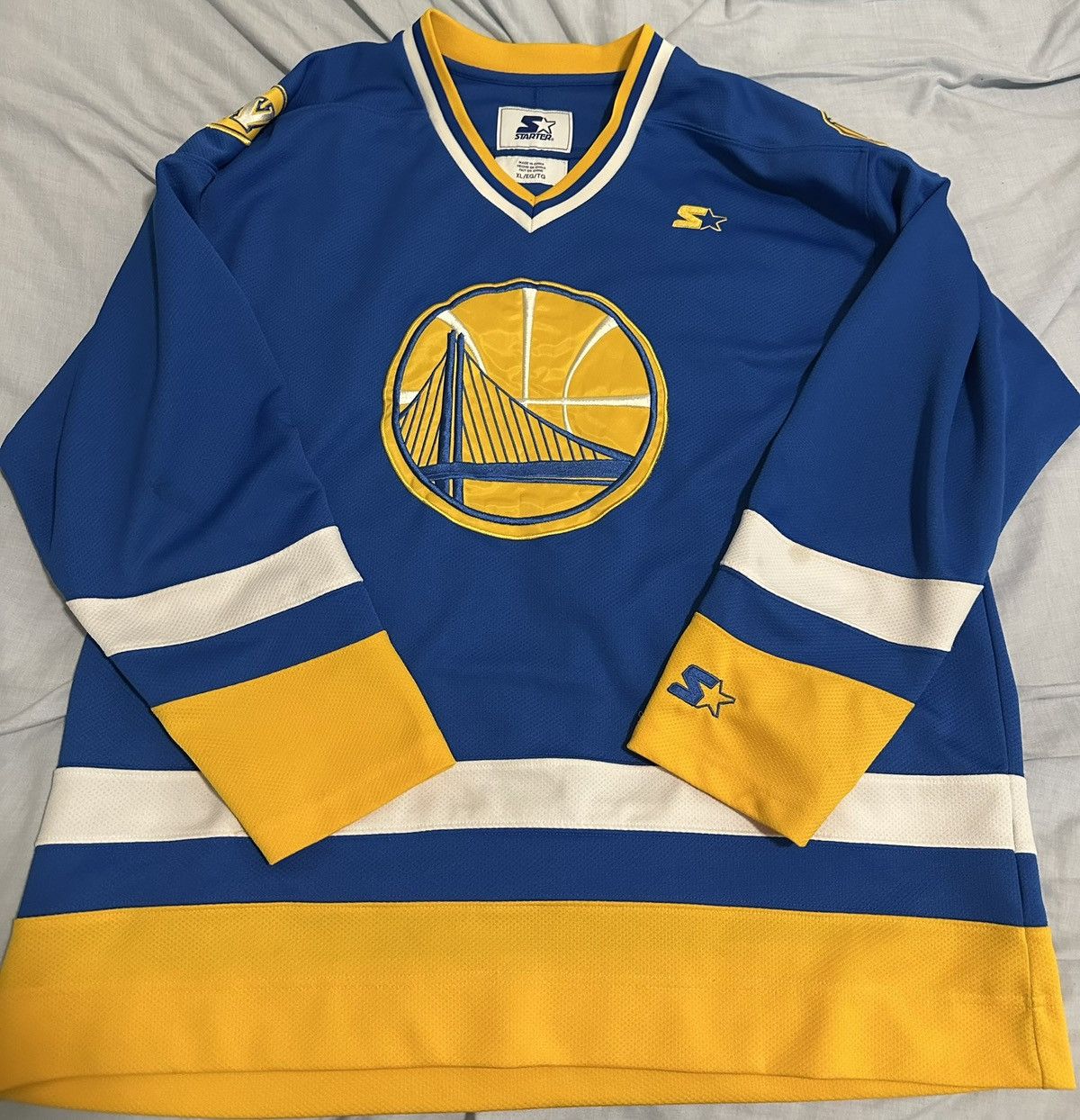 Starter Golden state hockey jersey Size US XL / EU 56 / 4 - 1 Preview