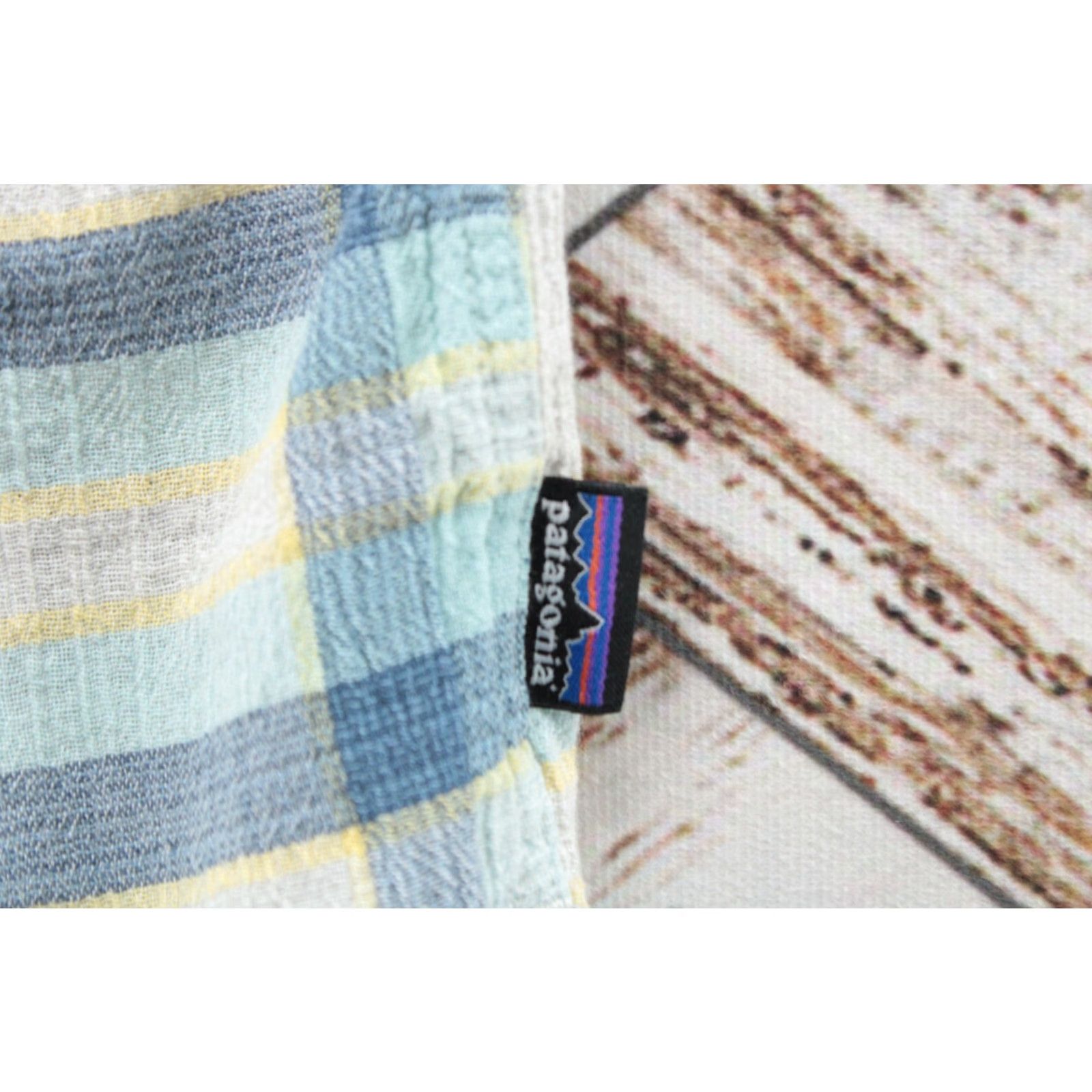 Patagonia Patagonia Yarn-Dye Shirt Mens Large Blue Plaid Button-Up Organic Cotton Preppy Shirt Size US L / EU 52-54 / 3 - 5 Thumbnail