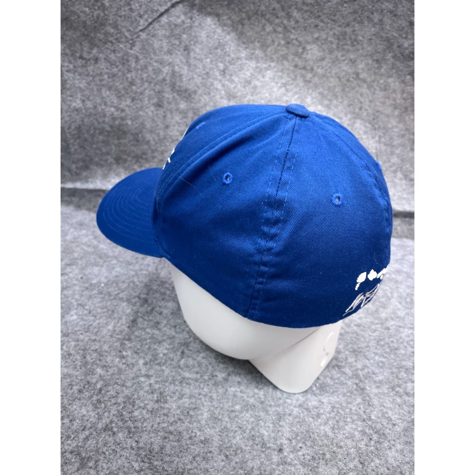 Vintage Maui Jim Hat Cap Fitted Adult Extra Large Blue Polyester Blend Flexfit Cap, XL, Blue, Be Apache? Size ONE SIZE - 5 Thumbnail