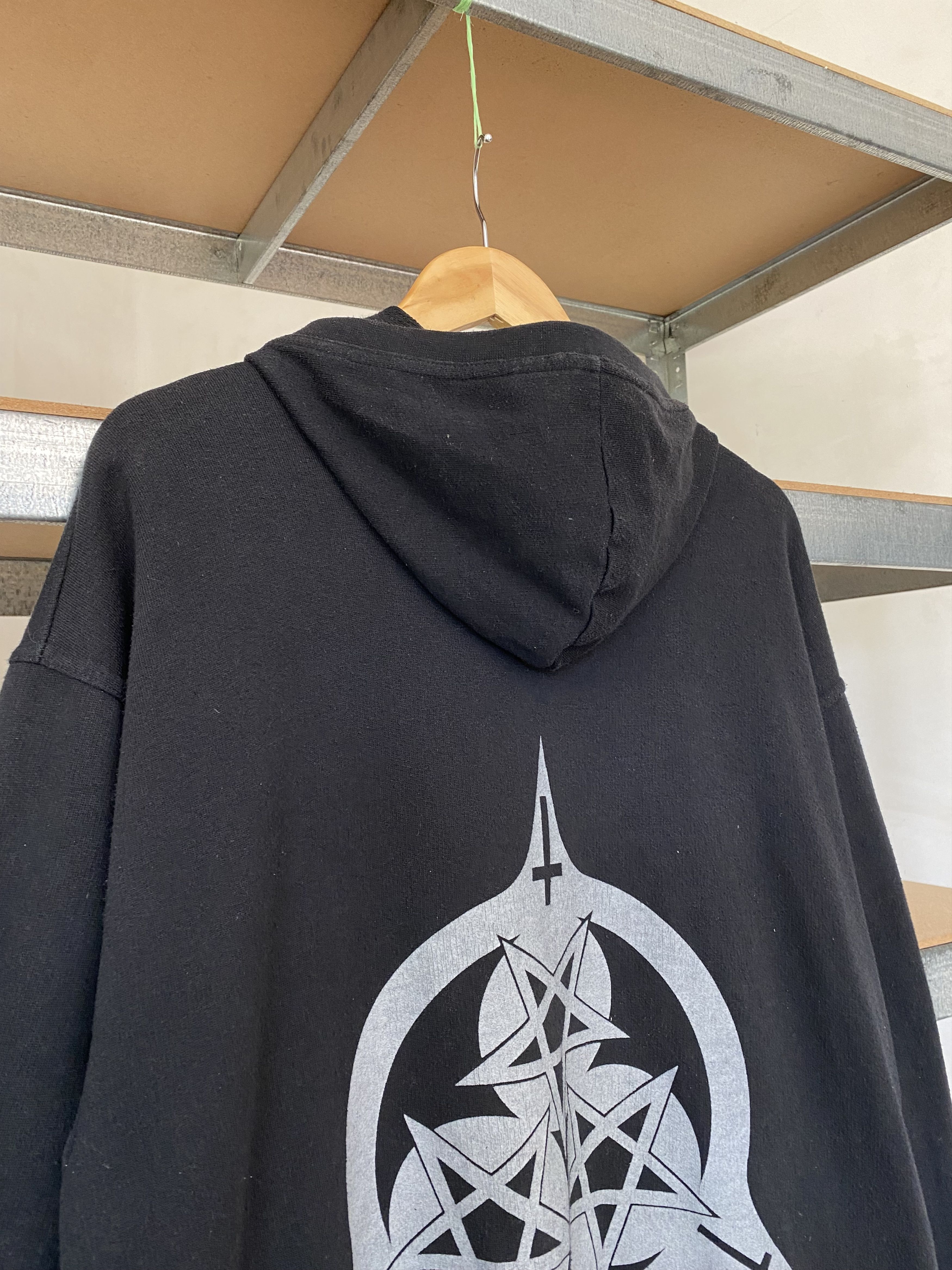 Band Tees × Vintage Deicide Vintage 1995 Behind The Light Zip Up Hoodie Size US XL / EU 56 / 4 - 13 Thumbnail