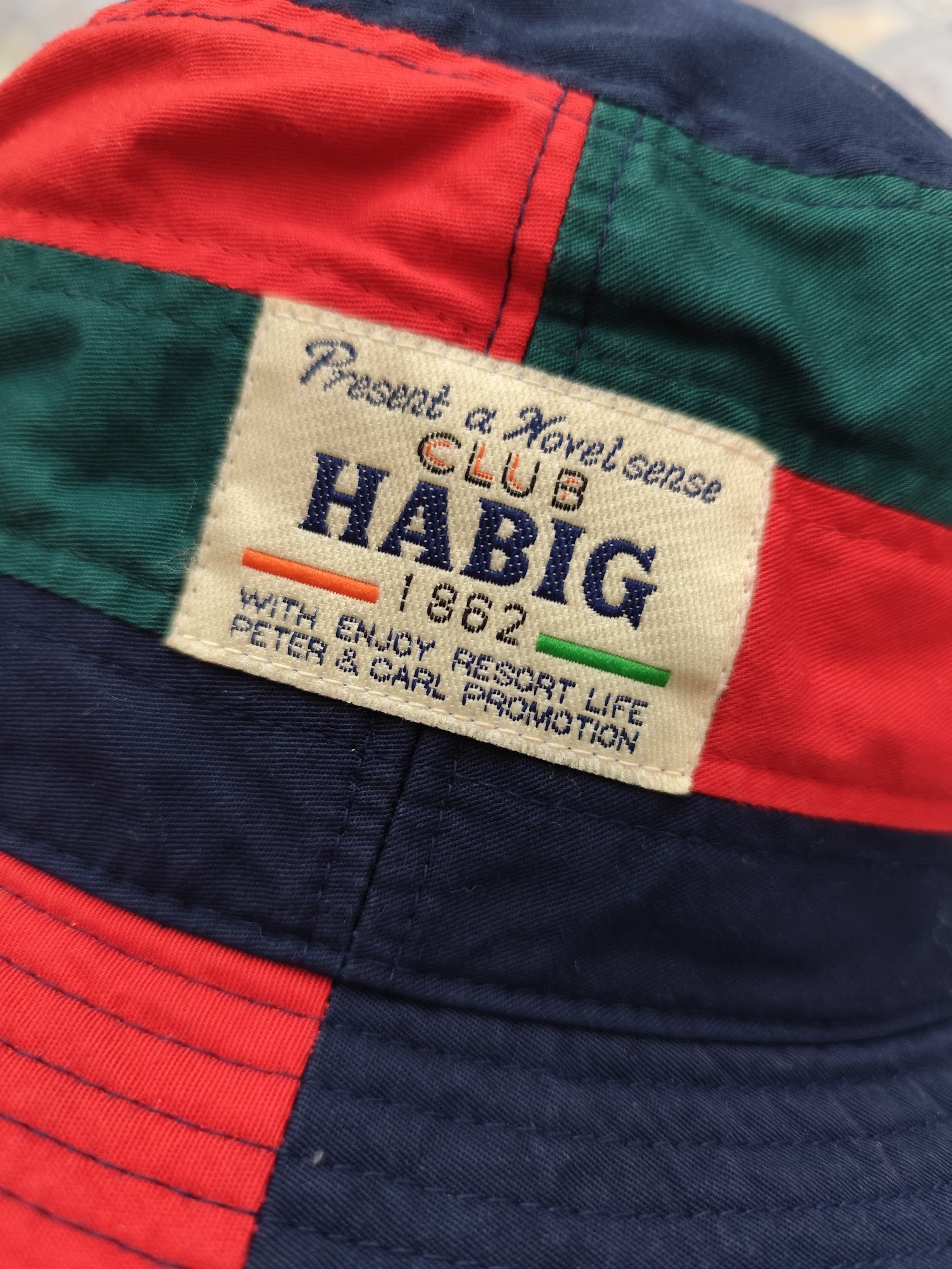 Other Club HABIG 1862 Colour Block Bucket Hat Size ONE SIZE - 2 Thumbnail
