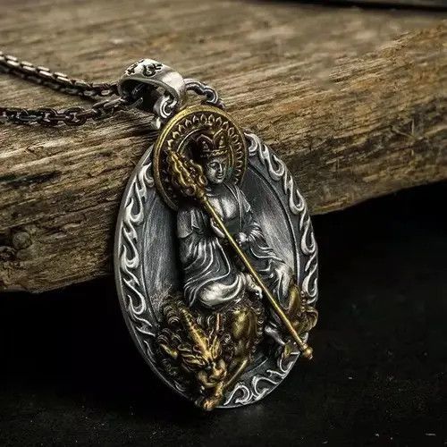 Jewelry × Vintage Buddha Statue Necklace Size ONE SIZE - 1 Thumbnail