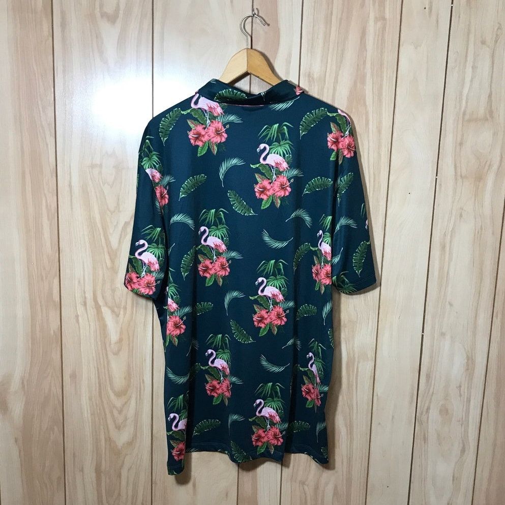 Other Yatta Flamingo Collared Short Sleeve Polo Golf Shirt XL Size US XL / EU 56 / 4 - 2 Thumbnail