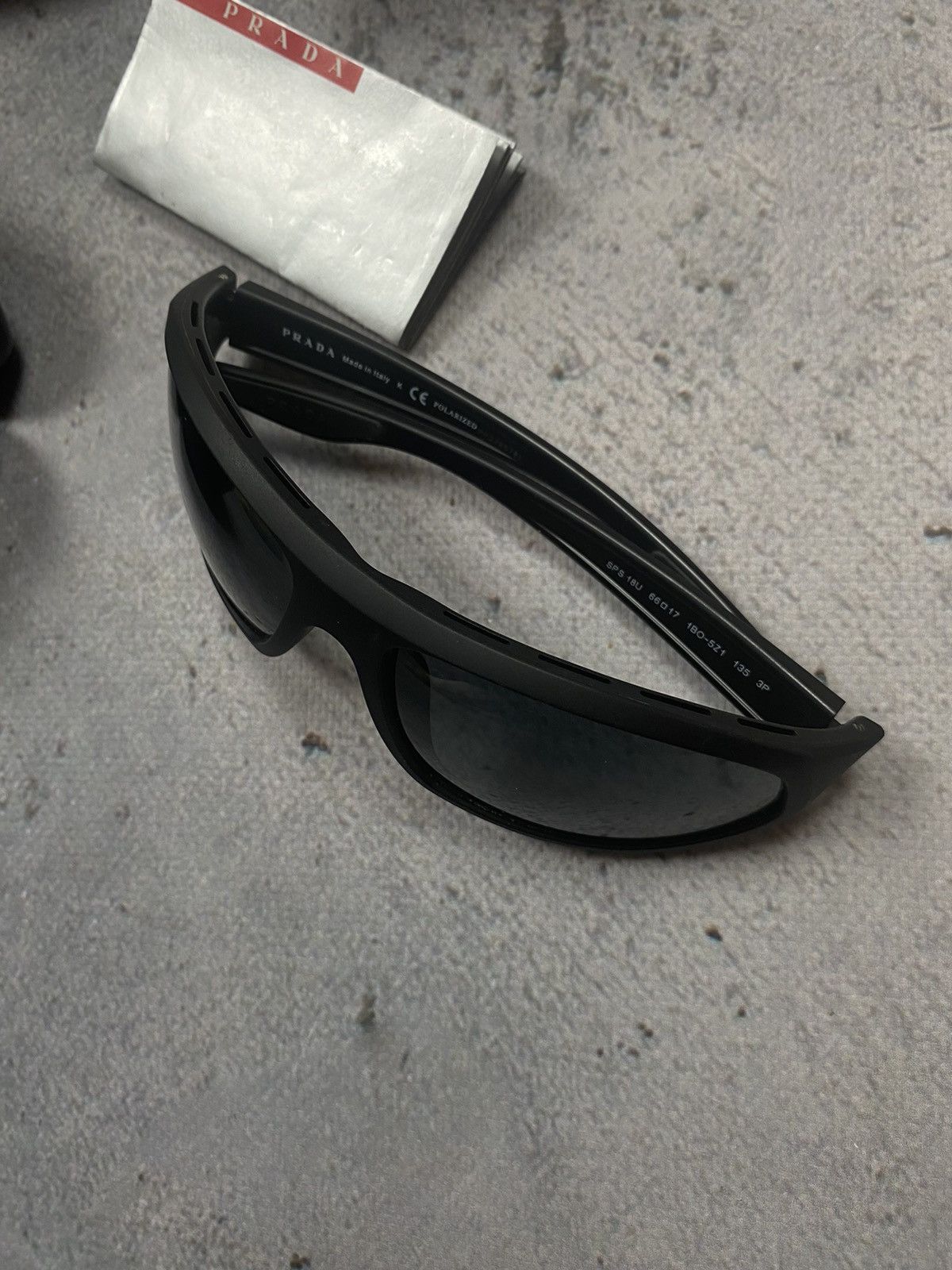 Prada Linea Rossa Sport SPS18U Sunglasses vintage #cyber24