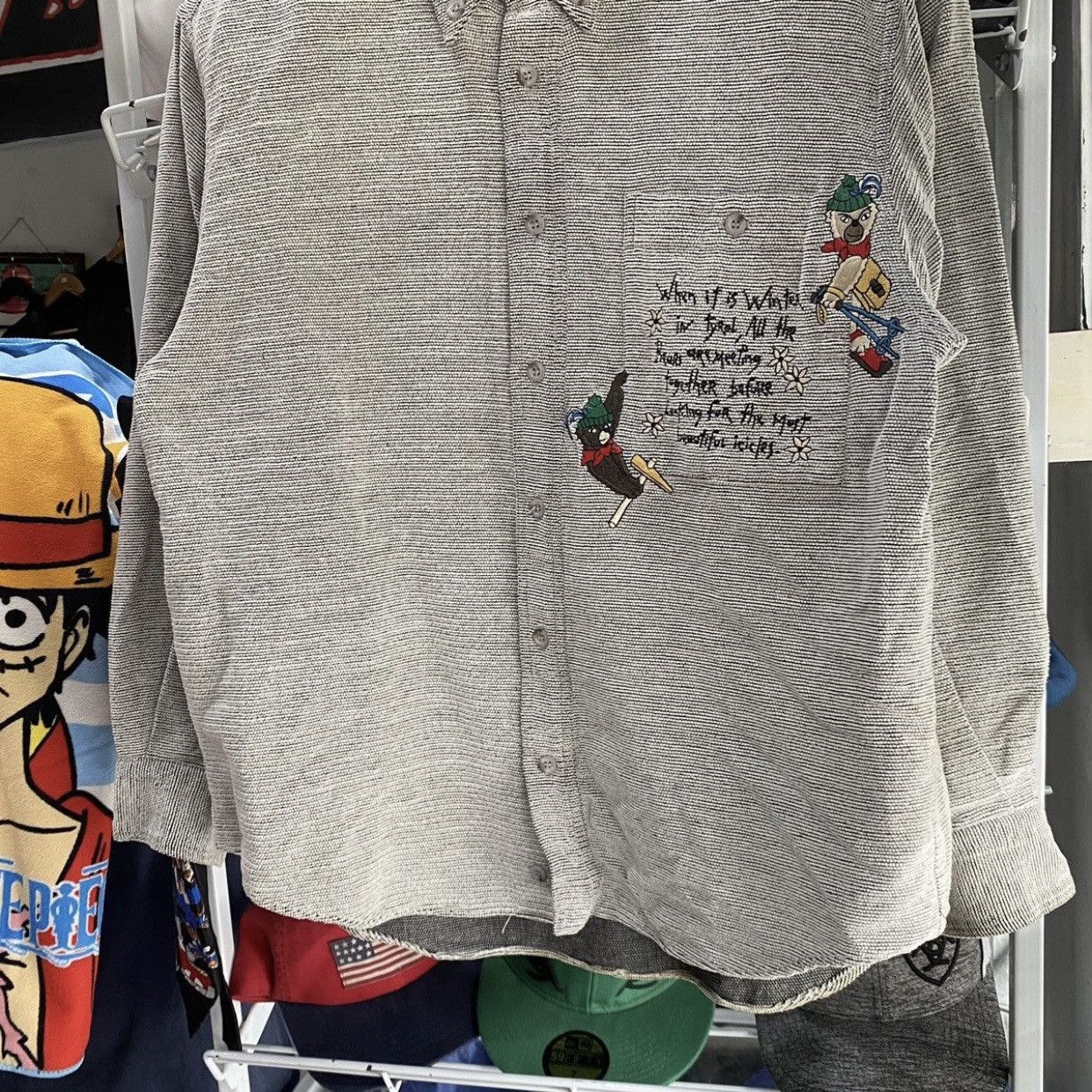 Jean Charles De Castelbajac Jean Charles de Castelbajac Embroidered Shirt - [1] Size US S / EU 44-46 / 1 - 4 Thumbnail