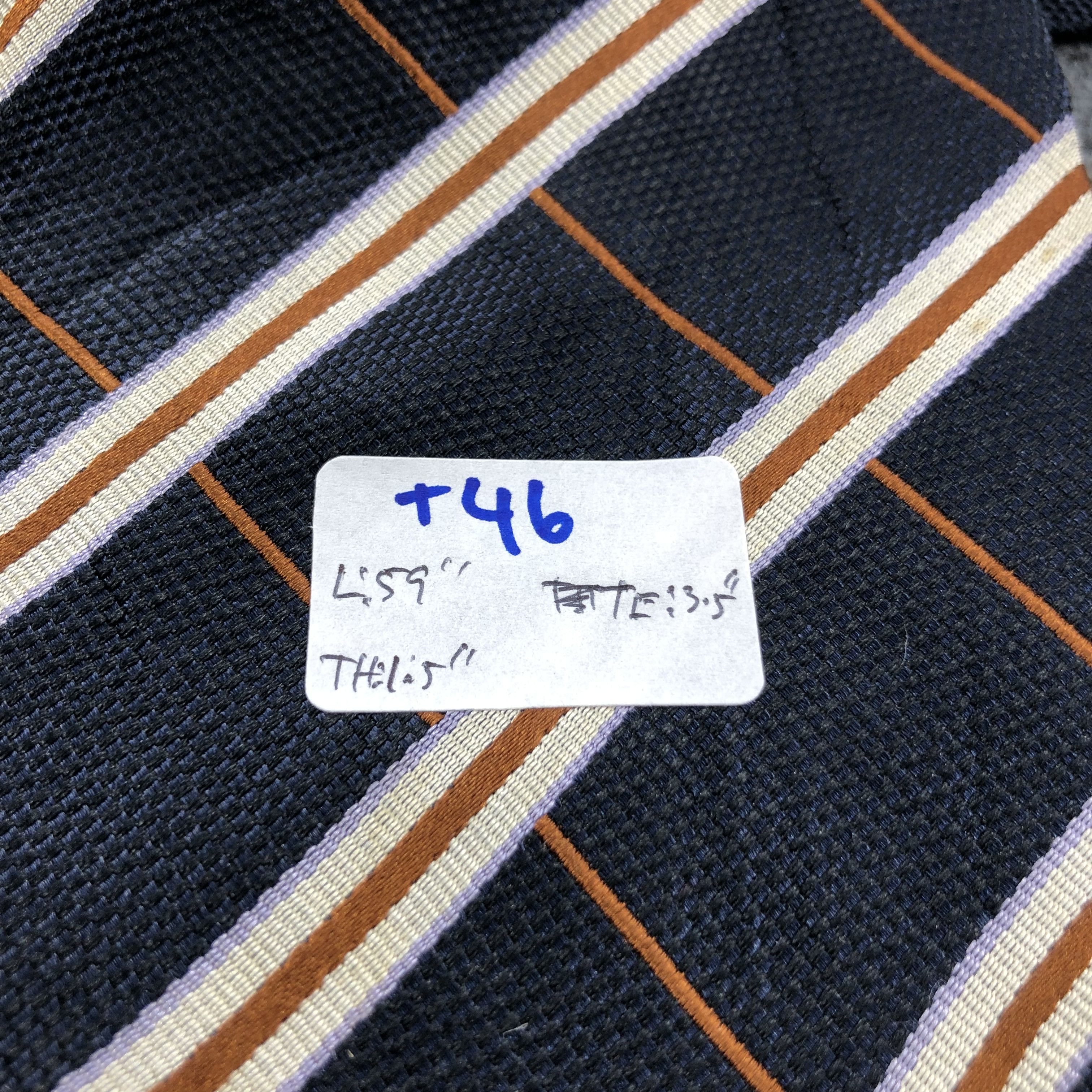 Vintage Visaruno Silk Neck Ties Bowtie Cravat T46 Size ONE SIZE - 7 Thumbnail