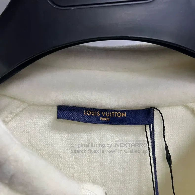 Louis Vuitton Louis Vuitton 25 Latest White Solid Wool Turtleneck Jacket Size US XL / EU 56 / 4 - 2 Thumbnail