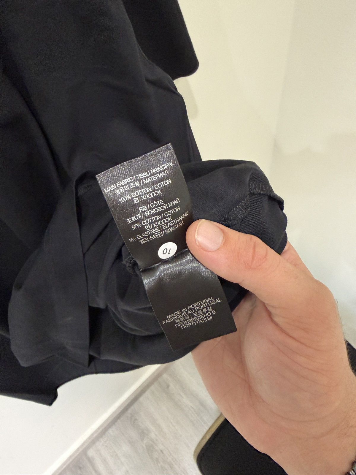 Vetements Vetements “One jn a Million” Black Tee Size US L / EU 52-54 / 3 - 6 Thumbnail