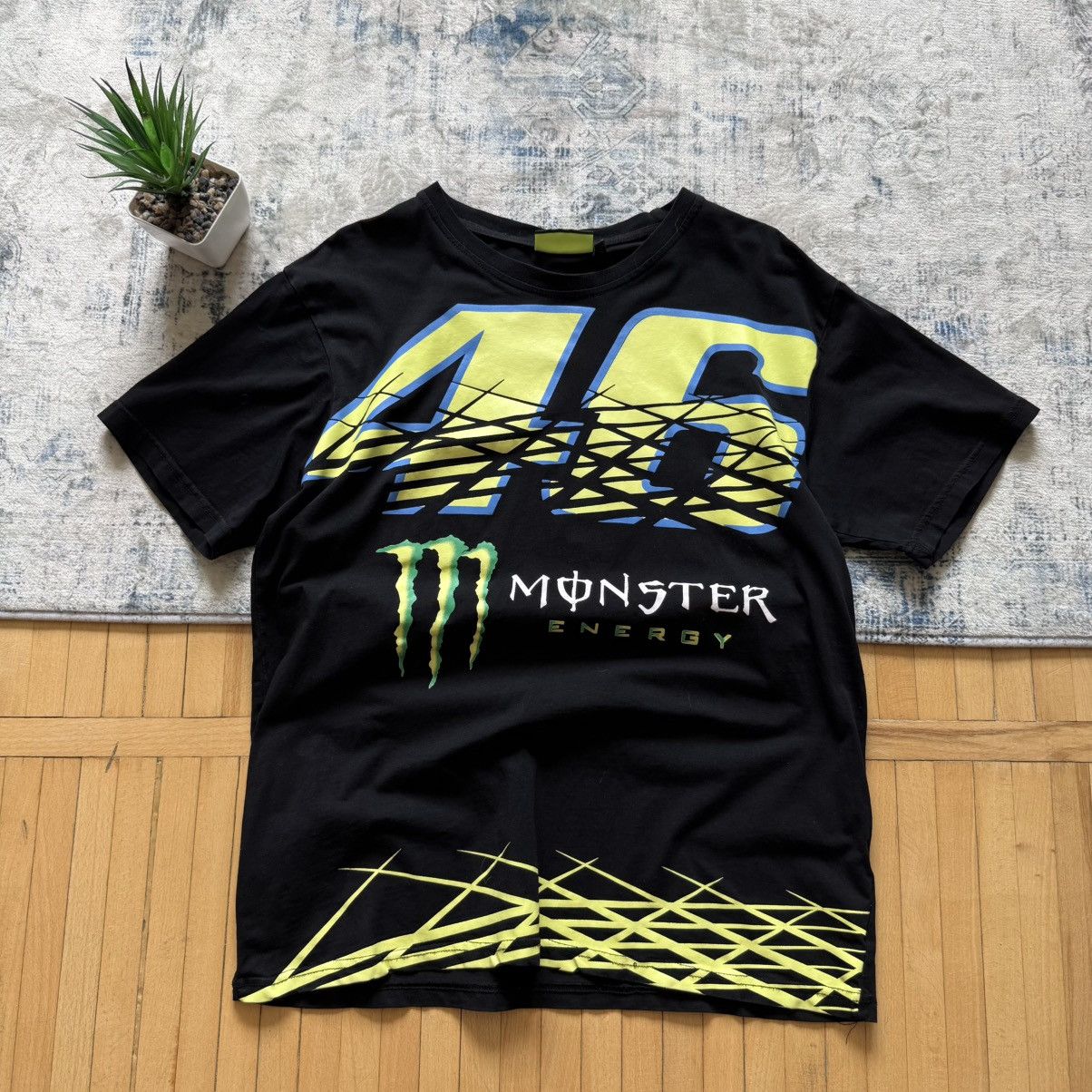 Yamaha 📌 Vintage Yamaha Racing Monster Energy Y2K Tshirt Size US L / EU 52-54 / 3 - 1 Thumbnail