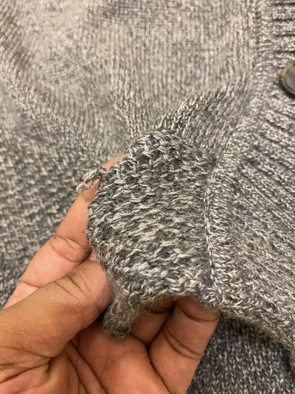 Japanese Brand 23 Homme 3/4 Sleeve Knit Sweater Size M / US 6-8 / IT 42-44 - 5 Thumbnail