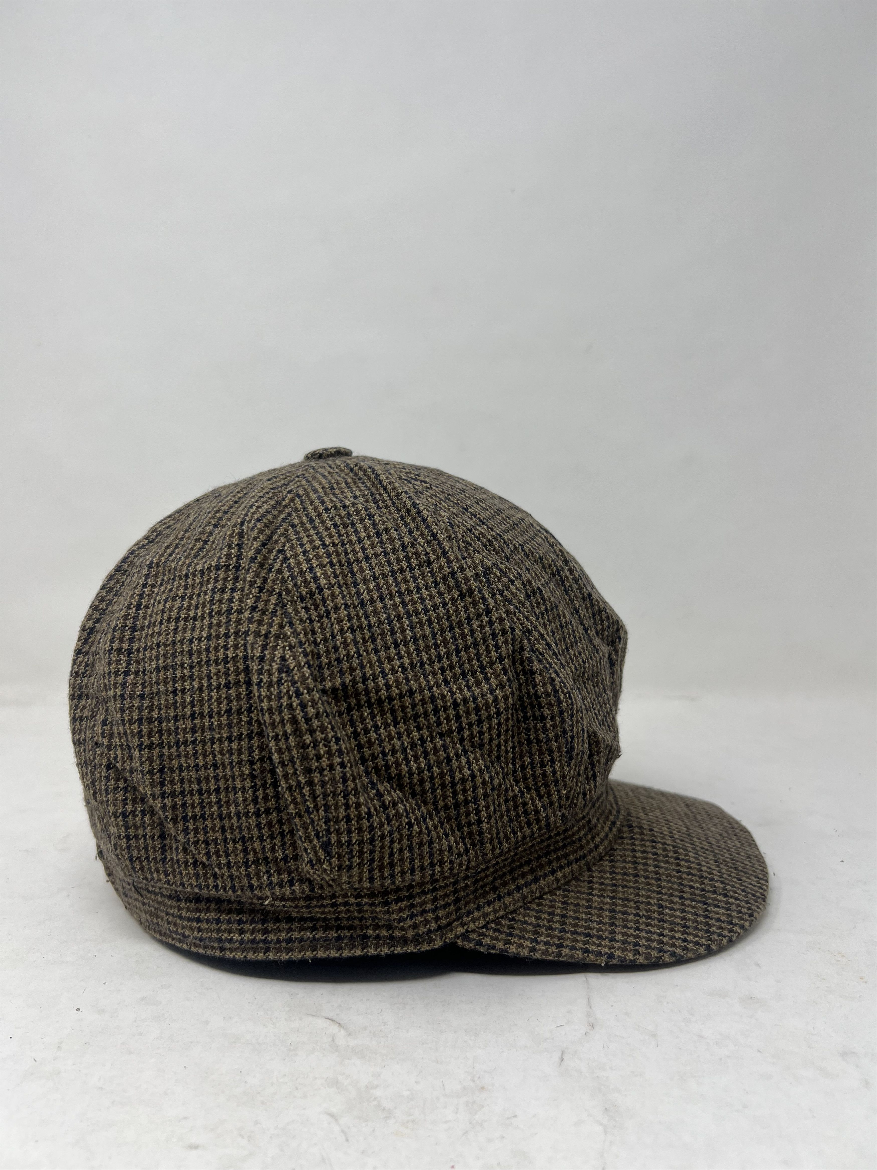 Japanese Brand Houndstooth Newsboy Cap Hat Size ONE SIZE - 5 Thumbnail