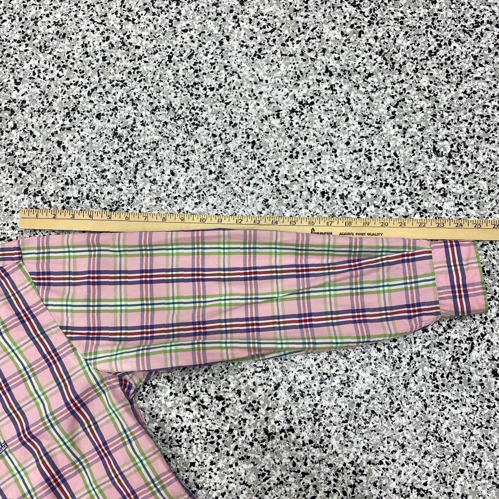 Faconnable Façonnable Pink Plaid Button-Down Shirt Mens L Long Sleeve Faconnable Linen Button Down Shirt Plaid Men’s Large Regular Shirts Size US L / EU 52-54 / 3 - 7 Thumbnail