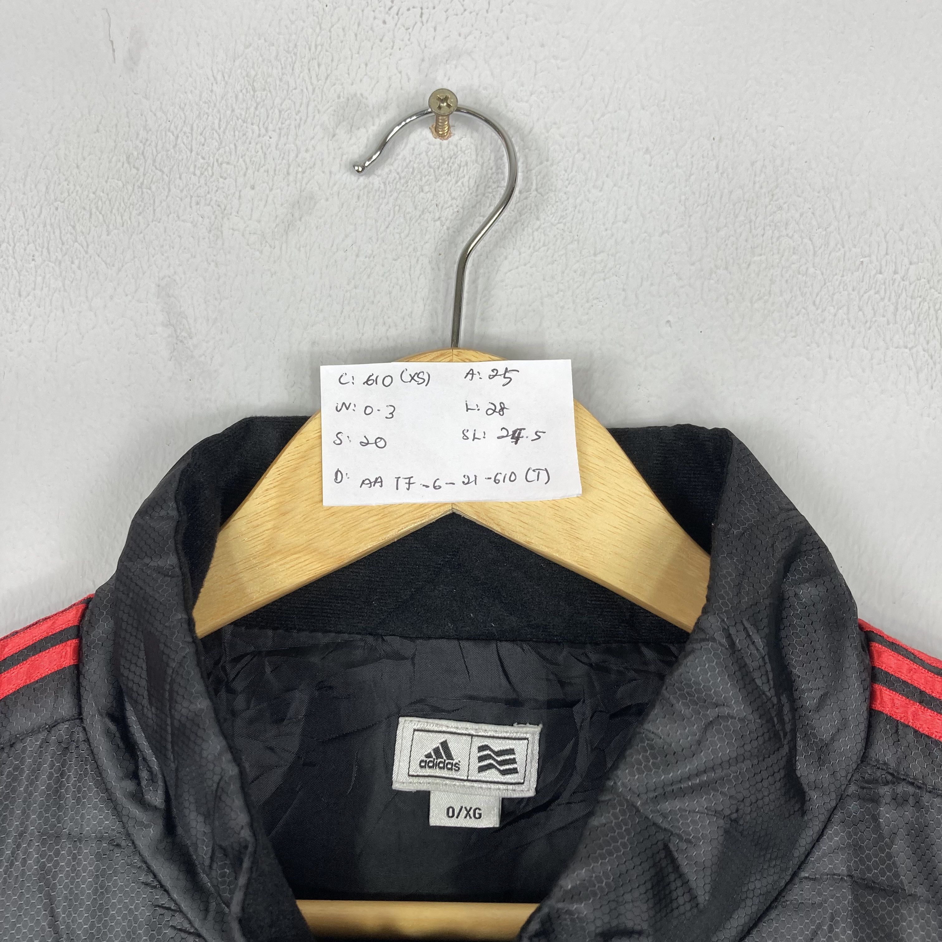 Adidas VINTAGE ADIDAS FULL ZIPPER JACKET EMBROIDERED LOGO Size US XS / EU 42 / 0 - 5 Thumbnail