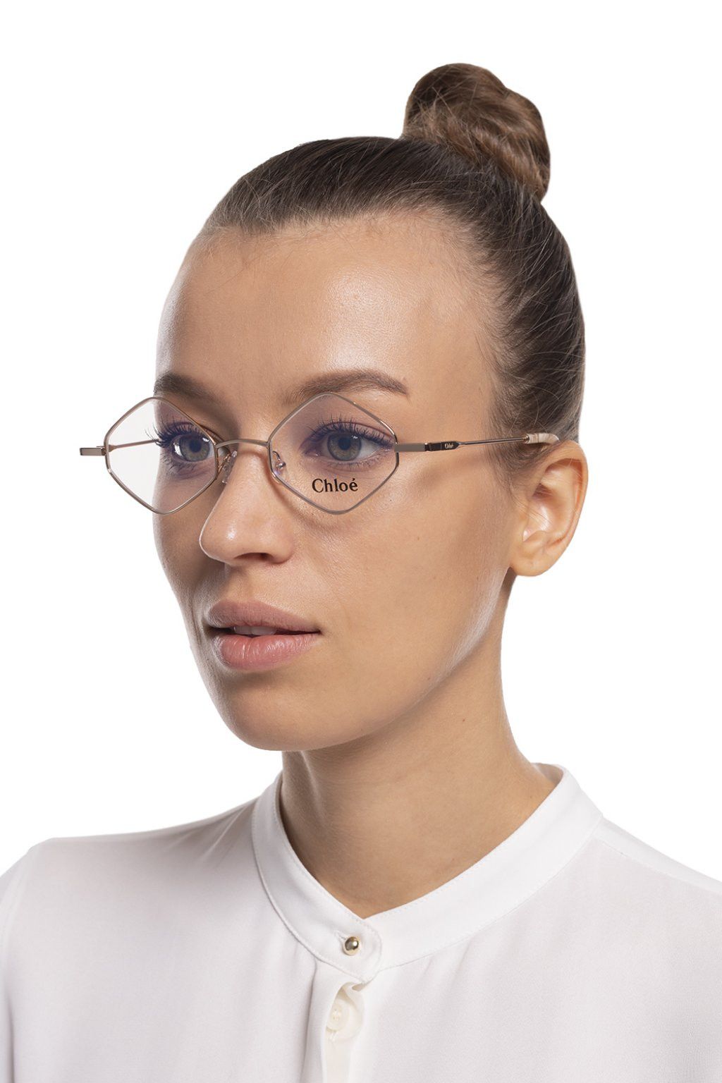 Chloe Chloe CE2158 906 Eyeglasses - Medium Gold Frame 46mm Size ONE SIZE - 3 Thumbnail