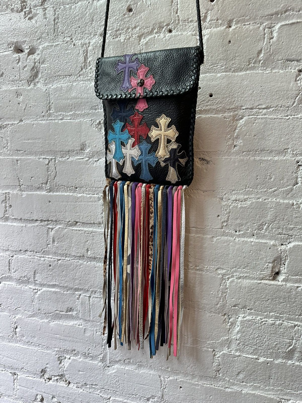 Chrome Hearts CHROME HEARTS MUTLI PATCH FRINGE BAG Size ONE SIZE - 2 Thumbnail