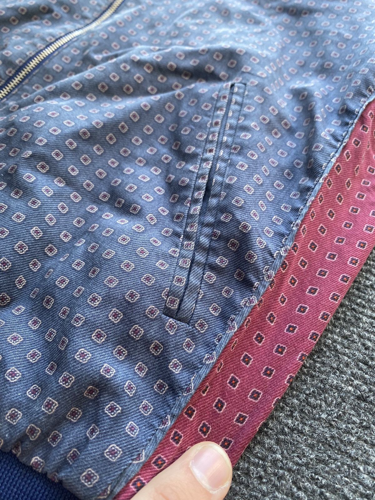 Gant 🔥Gant Luxury Designer Blue Bomber Jacket s Size US S / EU 44-46 / 1 - 13 Thumbnail