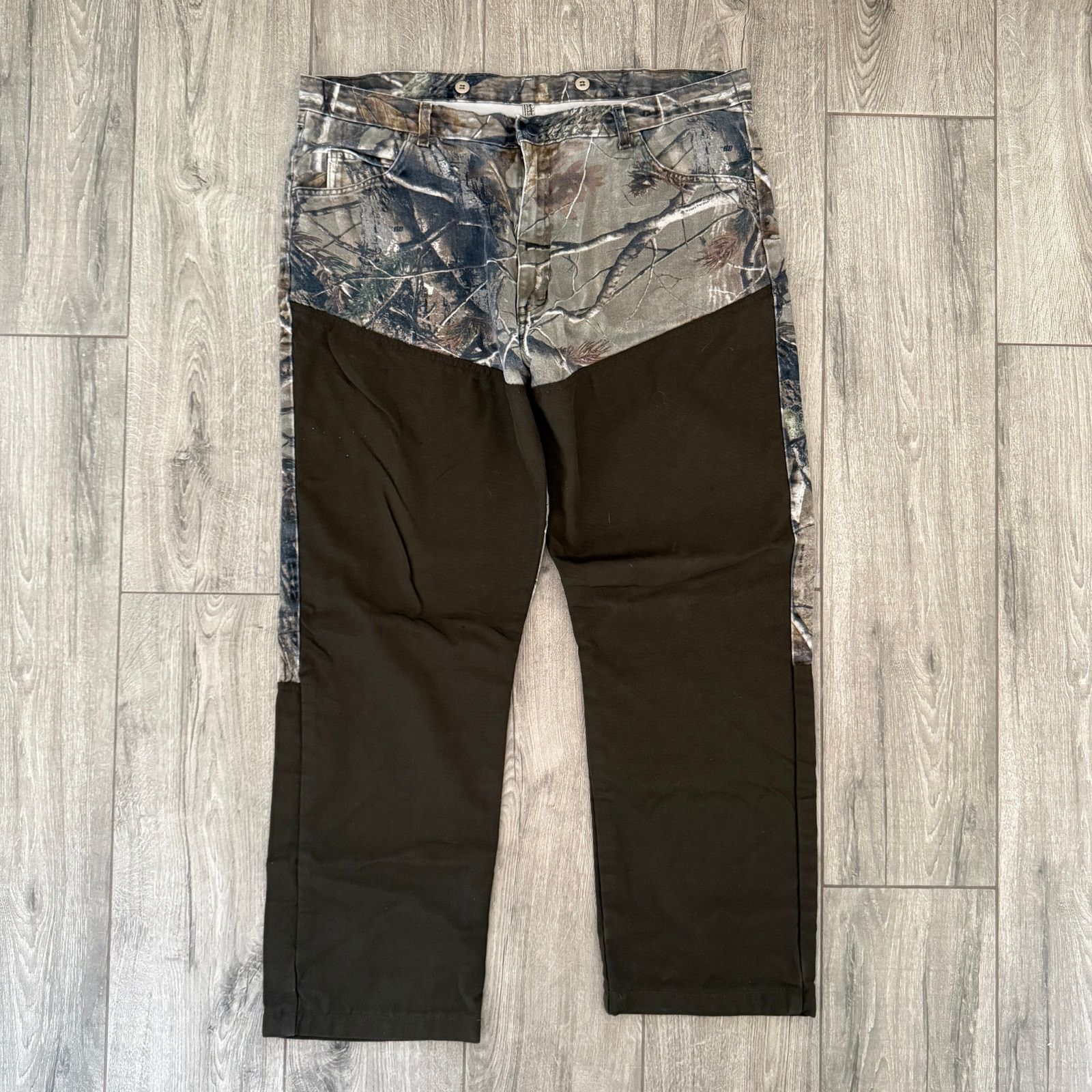 Realtree Realtree Wrangler Vintage 90s Camo Jeans Hunting Bootcut Size US 42 / EU 58 - 1 Thumbnail
