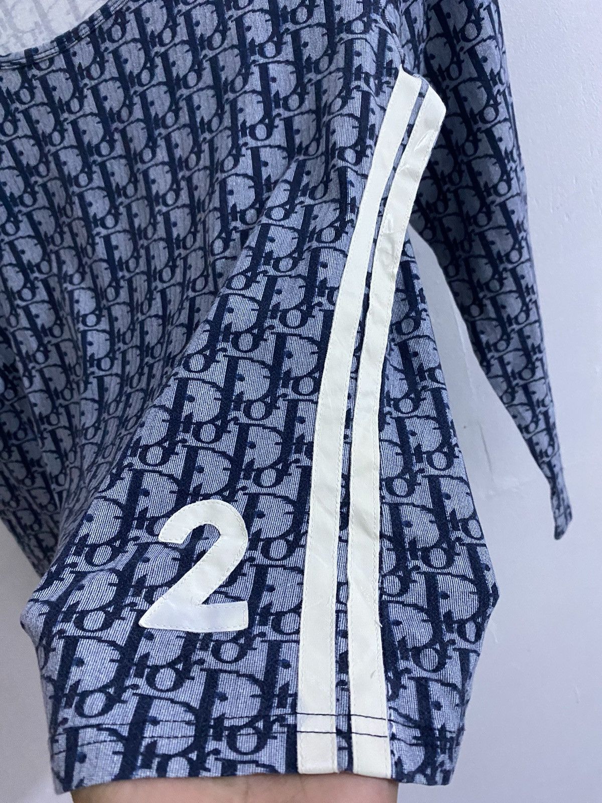 Christian Dior Monsieur Christian Dior Oblique Monogram Cropped Long Sleeves Size XS / US 0-2 / IT 36-38 - 4 Thumbnail