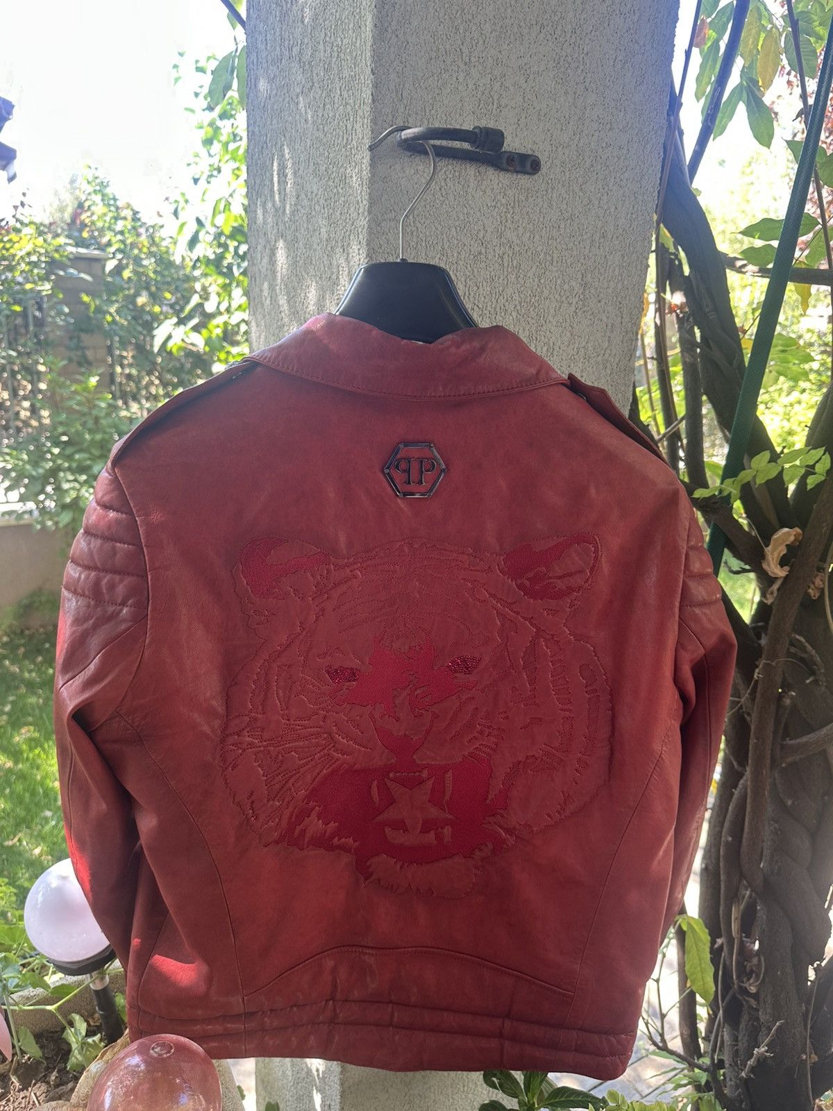 Philipp Plein Phillip plein limited edition leather jacket Size US L / EU 52-54 / 3 - 1 Thumbnail