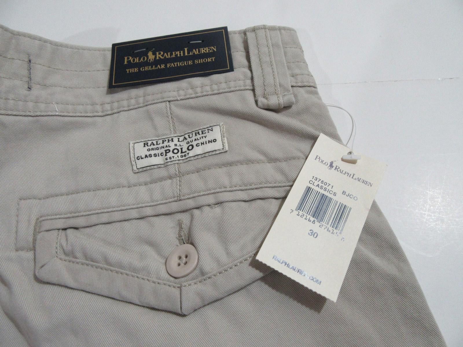 Polo Ralph Lauren Polo Ralph Lauren Mens Gellar Fatigue Cargo Shorts 30 NWT Size US 30 / EU 46 - 4 Thumbnail