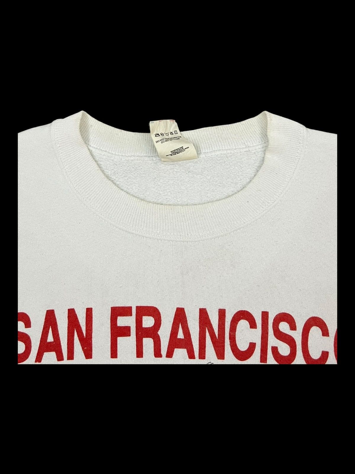 NFL VINTAGE 1989 49ERS AMERICAN FOOTBALL SPORT SWEATSHIRT Size US L / EU 52-54 / 3 - 8 Thumbnail