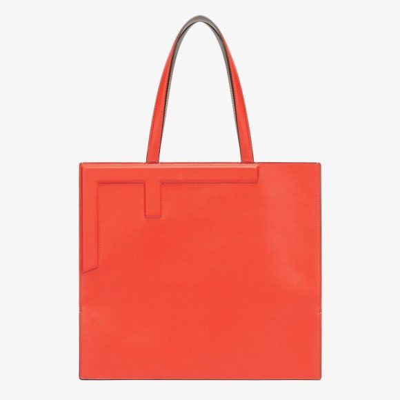 Fendi o1s1wg111224 Size: OS / Flip Large Bag in Orange & Beige Size ONE SIZE - 4 Thumbnail