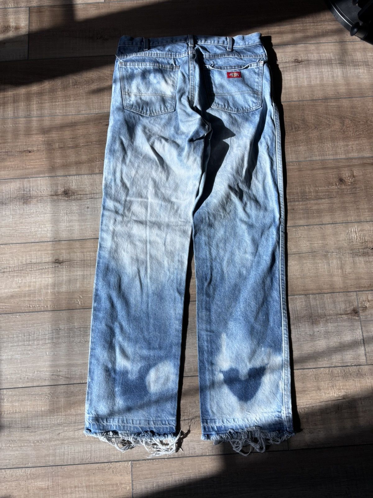 Dickies × Handmade Custom Bleached Dickies Workwear Jeans Size US 34 / EU 50 - 2 Thumbnail