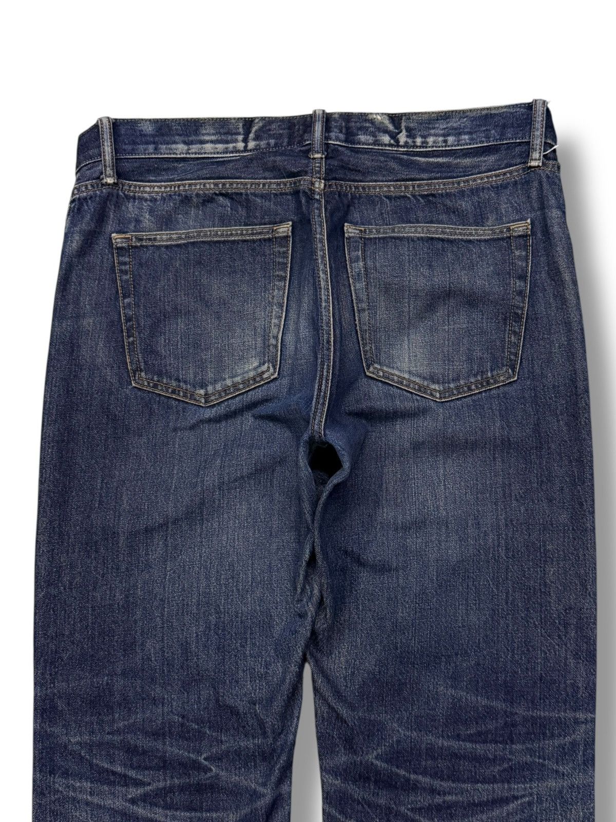 Uniqlo Vintage Uniqlo Jeans Selvedge Denim Japan | Vintage Faded 36 Size US 36 / EU 52 - 5 Thumbnail