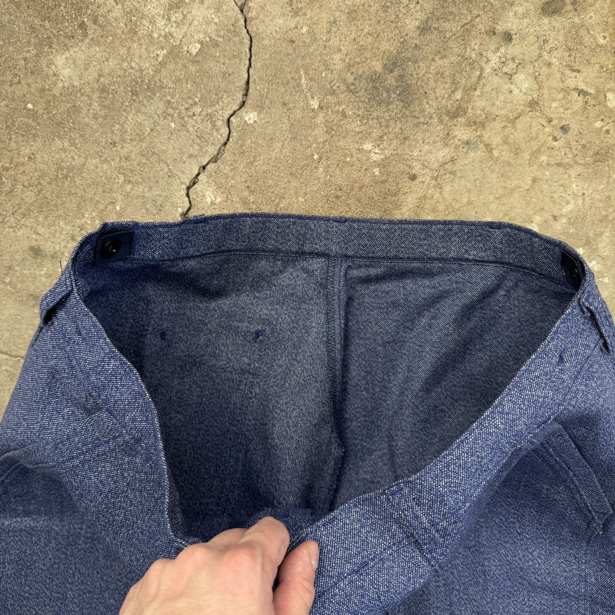 Le Laboureur French work chore vintage fatigue patchwork pants Size US 38 / EU 54 - 3 Thumbnail