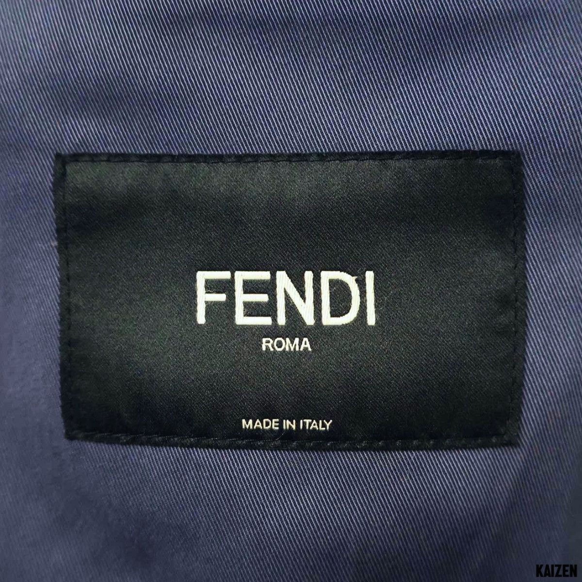 Fendi FENDI - MULTI PATCH BLOUSON HOODED JACKET Size US L / EU 52-54 / 3 - 13 Thumbnail