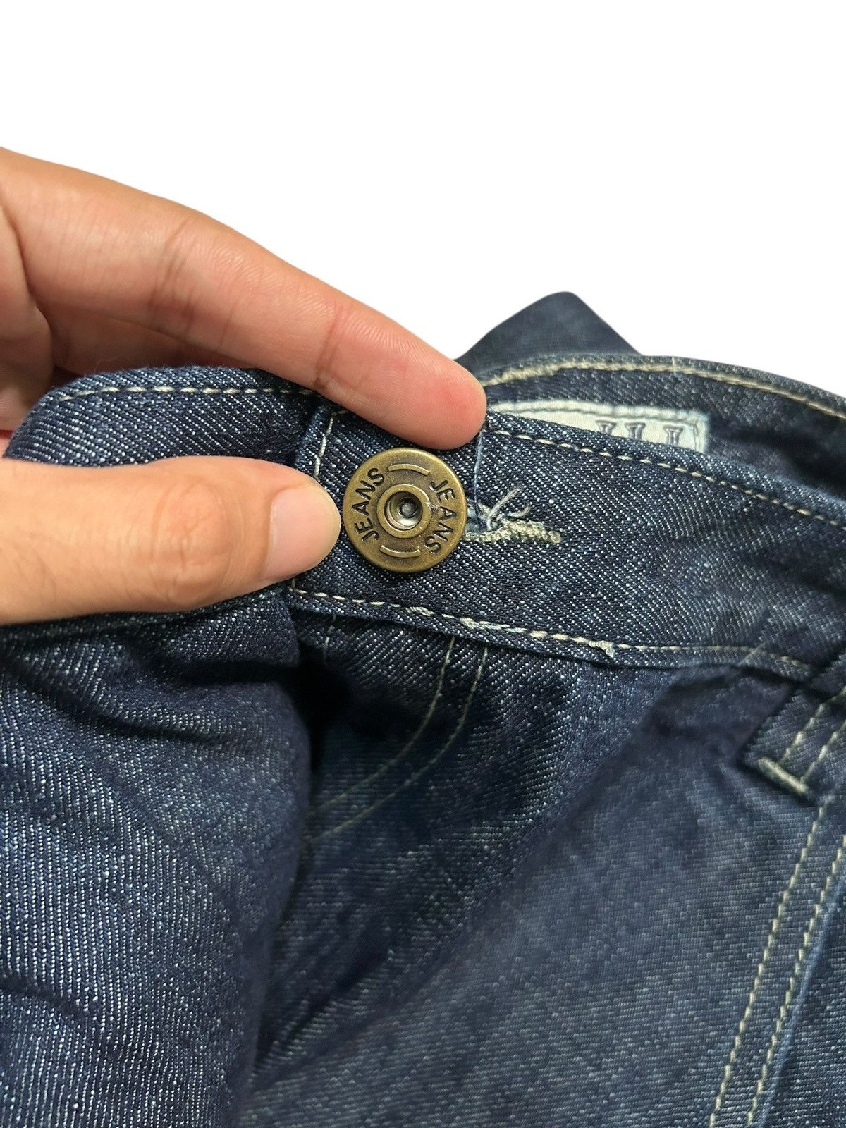 If Six Was Nine × KMRii × Le Grande Bleu (L.G.B.) Flare Japanese Tradisional Style Huo Jing Jeans Denim ☠️☠️ Size US 37 - 9 Thumbnail