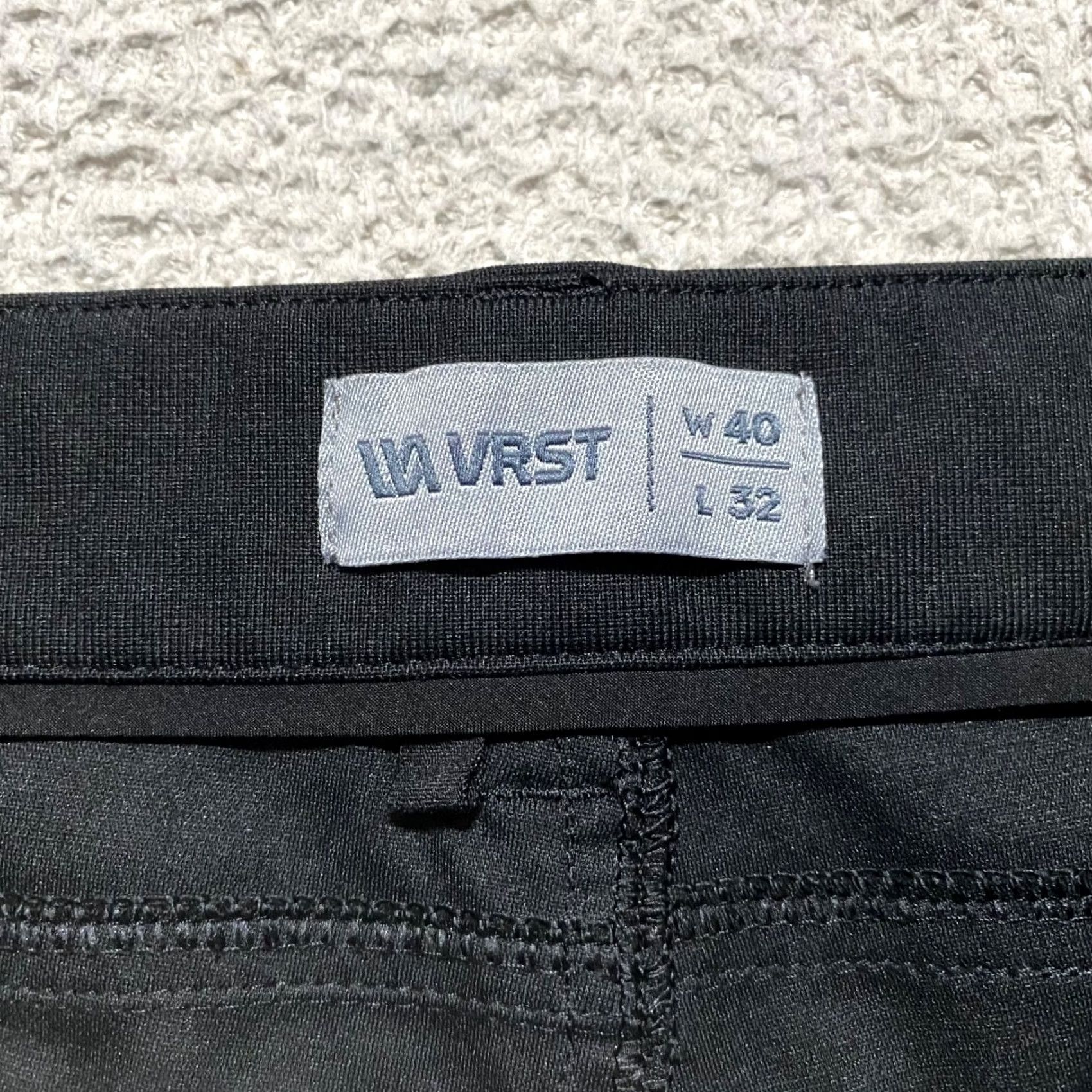 Vintage VRST Mens Pants Black Slim Taper Limitless Commuter 5 Pocket Mid Rise Size US 40 / EU 56 - 3 Thumbnail