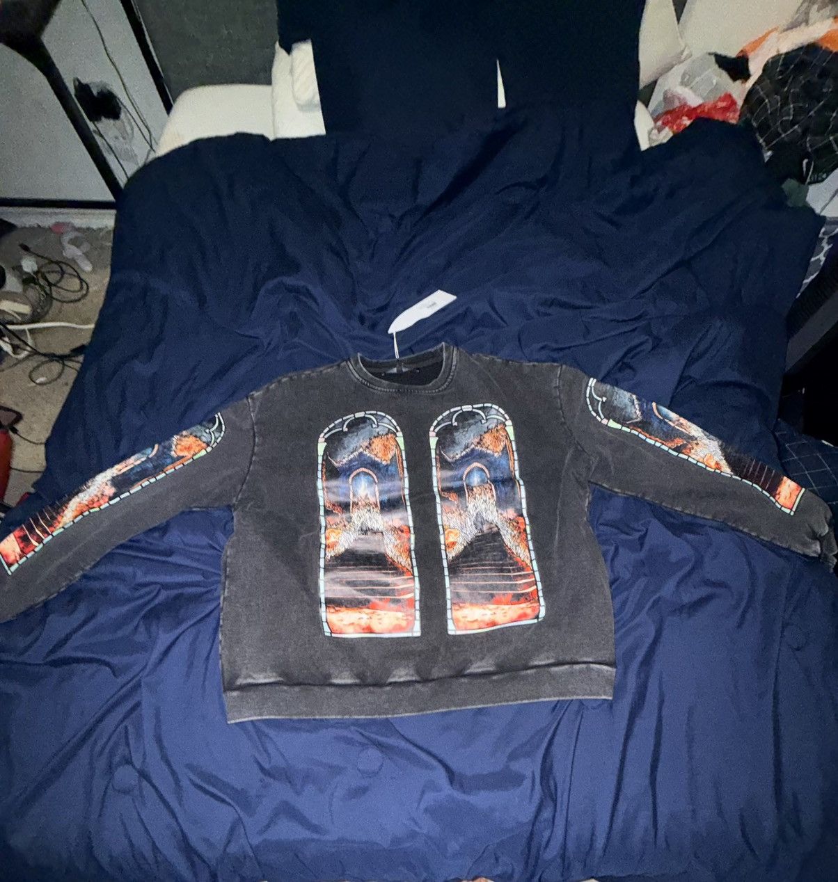 Who Decides War Who decides war Decent grey vintage sweater Size US XS / EU 42 / 0 - 1 Thumbnail