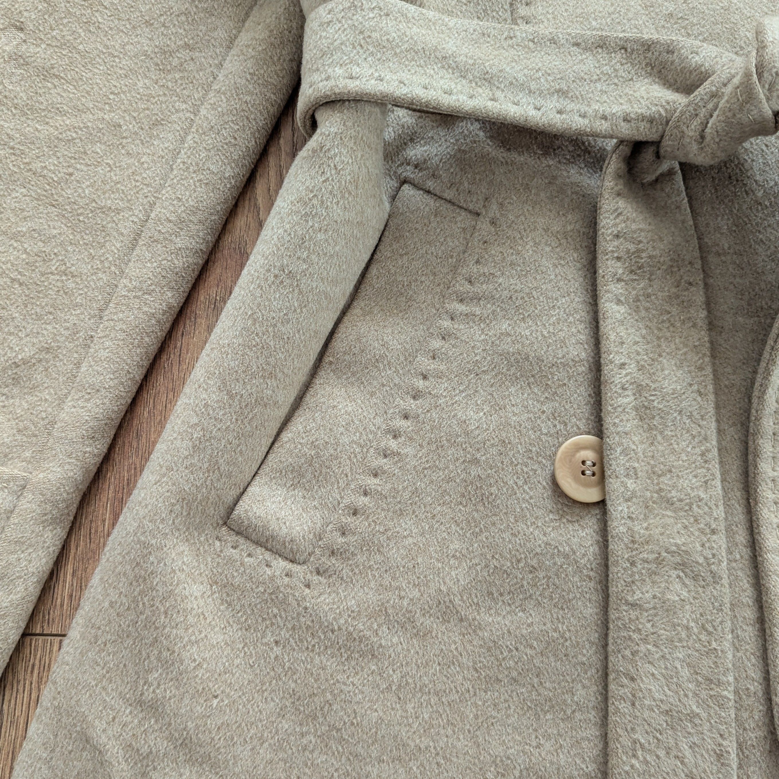 Max Mara MAX MARA Studio Double-Breasted Wool Coat MadeInItaly Luxury Size M / US 6-8 / IT 42-44 - 6 Thumbnail
